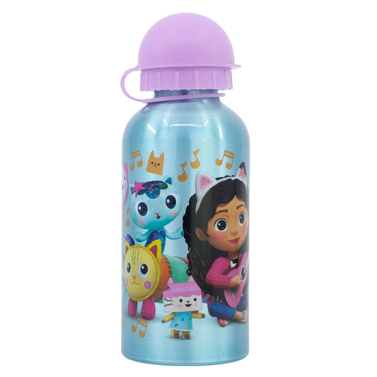 BOTELLA ALUMINIO PEQUEÑA 400 ML GABBY\'S DOLLHOUSE - Imagen 1