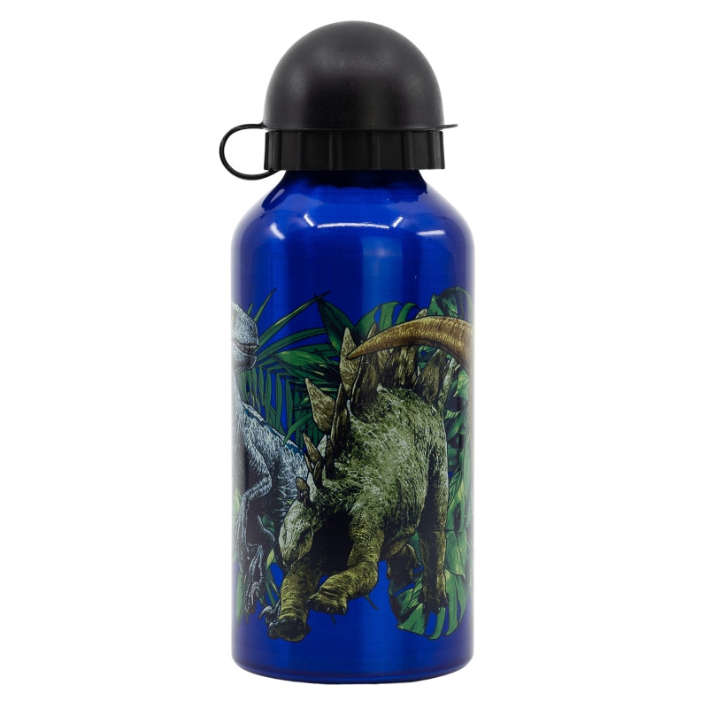 BOTELLA ALUMINIO PEQUEÑA 400 ML JURASSIC WORLD FRANCHISE THENT - Imagen 2