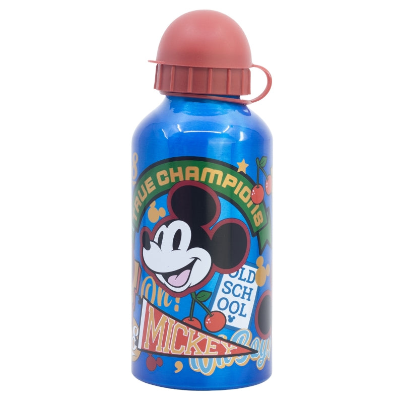 BOTELLA ALUMINIO PEQUEÑA 400 ML MICKEY TRUE CHAMPIONS - Imagen 1