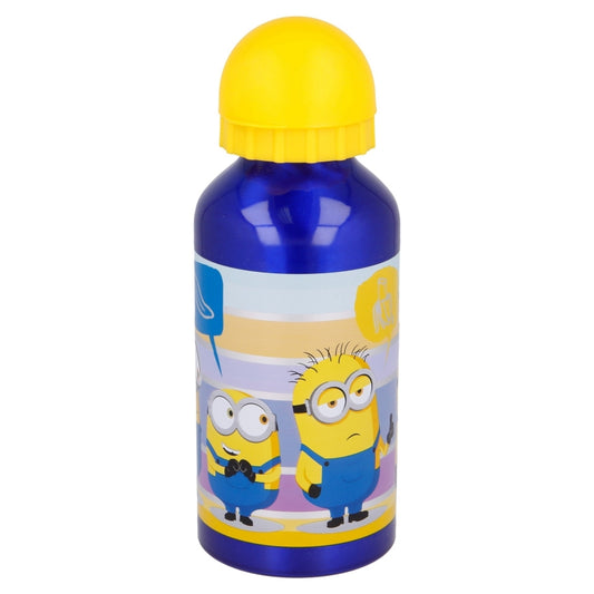 BOTELLA ALUMINIO PEQUEÑA 400 ML MINIONS II - Imagen 1