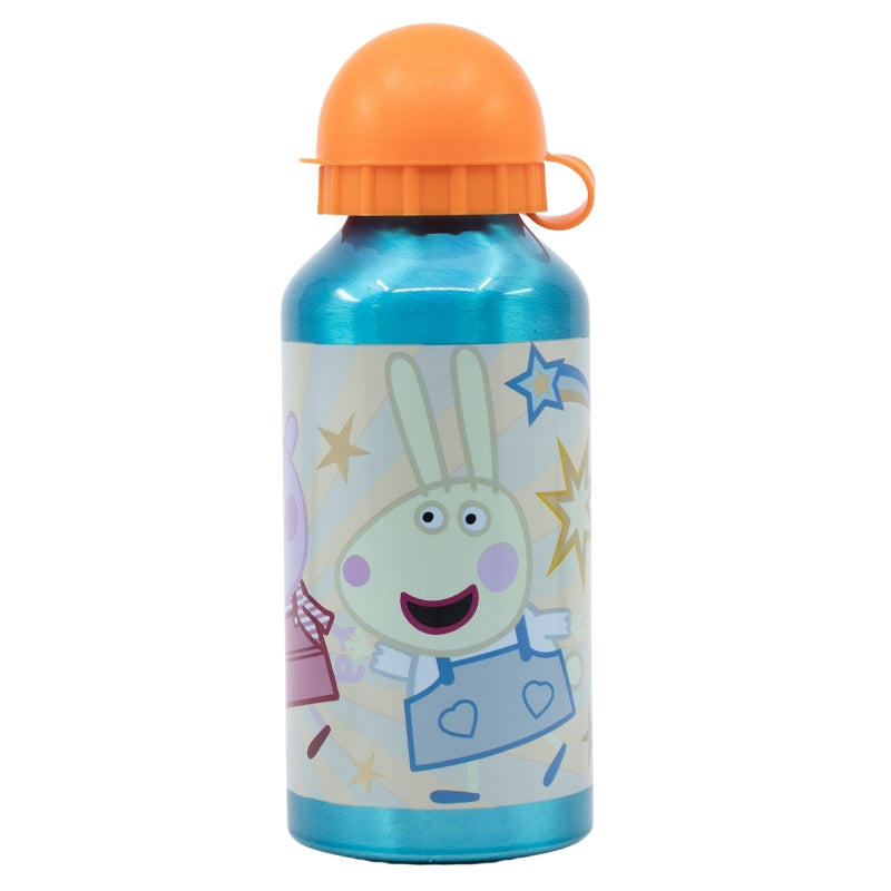 BOTELLA ALUMINIO PEQUEÑA 400 ML PEPPA PIG KINDNESS COUNTS - Imagen 1
