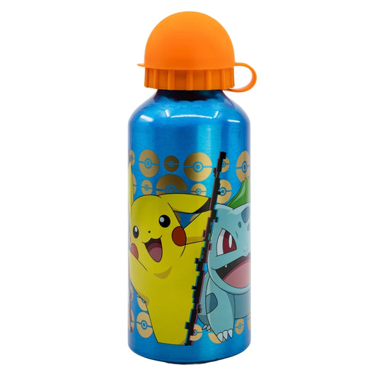 BOTELLA ALUMINIO PEQUEÑA 400 ML POKEMON - Imagen 1