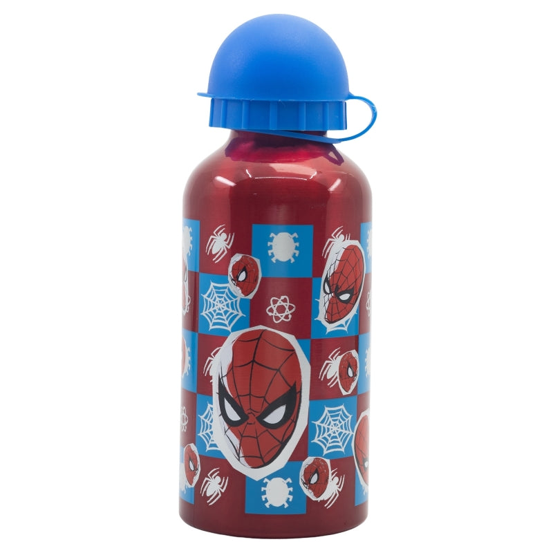BOTELLA ALUMINIO PEQUEÑA 400 ML SPIDERMAN ARACHNID GRID - Imagen 1