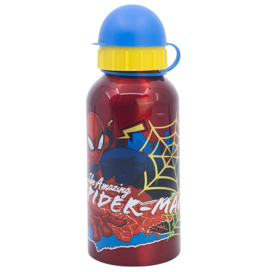 BOTELLA ALUMINIO PEQUEÑA 400 ML SPIDERMAN MOVING TARGET - Imagen 1
