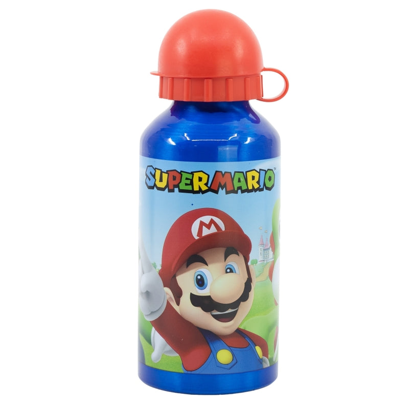 BOTELLA ALUMINIO PEQUEÑA 400 ML SUPER MARIO - Imagen 1