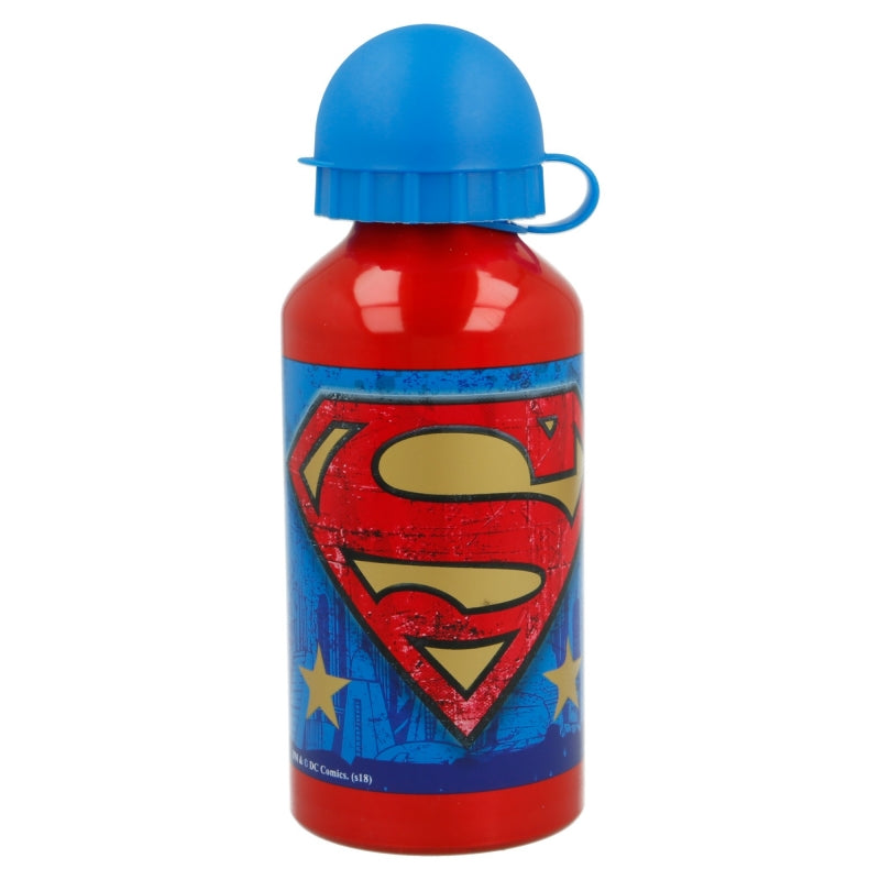 BOTELLA ALUMINIO PEQUEÑA 400 ML SUPERMAN SYMBOL - Imagen 1