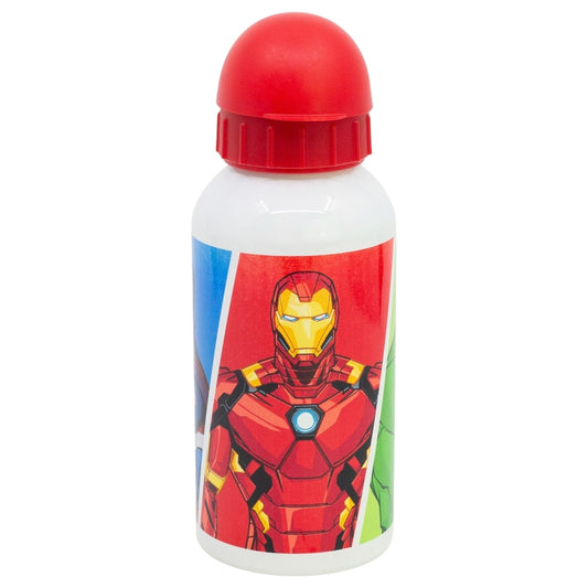 BOTELLA ALUMINIO SB PEQUEÑA 400 ML AVENGERS ASSEMBLED - Imagen 1