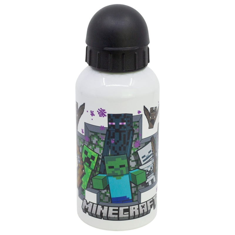 BOTELLA ALUMINIO SB PEQUEÑA 400 ML MINECRAFT OVERVIEW - Imagen 1