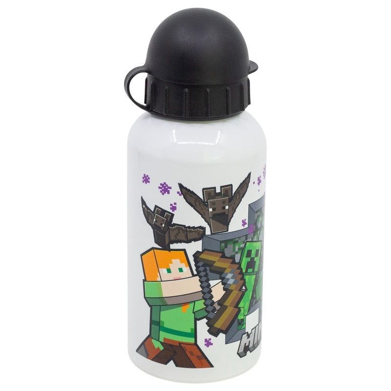 BOTELLA ALUMINIO SB PEQUEÑA 400 ML MINECRAFT OVERVIEW - Imagen 2