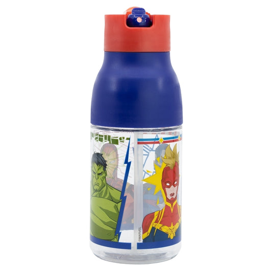 BOTELLA ECOZEN SIPPER PREMIUM 420 ML AVENGERS INVINCIBLE FORCE - Imagen 1