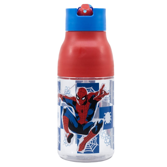 BOTELLA ECOZEN SIPPER PREMIUM 420 ML SPIDERMAN ARACHNID GRID - Imagen 1