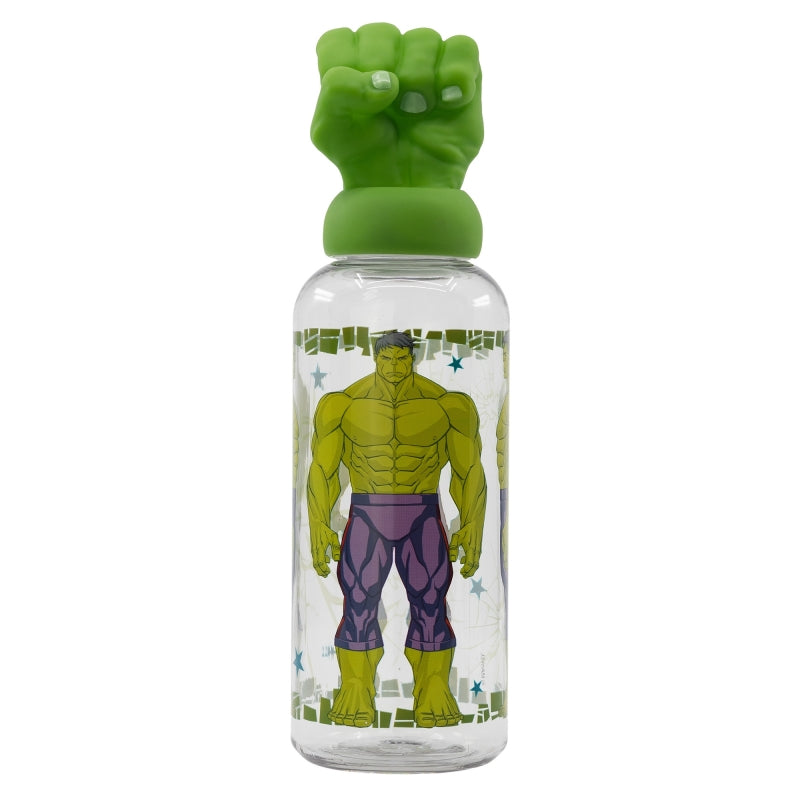 BOTELLA FIGURITA 3D 560 ML AVENGERS INVINCIBLE FORCE HULK. - Imagen 1