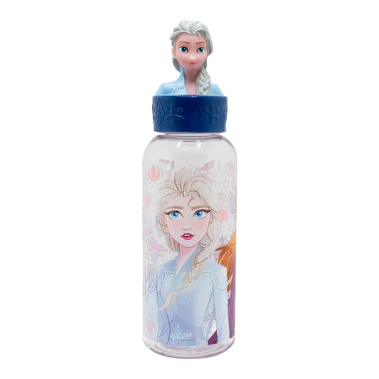 BOTELLA FIGURITA 3D 560 ML FROZEN SNOWY TALE - Imagen 1