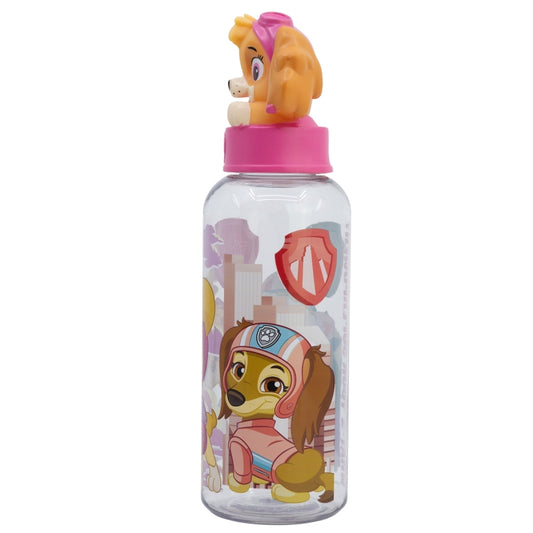 BOTELLA FIGURITA 3D 560 ML PAW PATROL GIRL SUPERPOWERS - Imagen 1