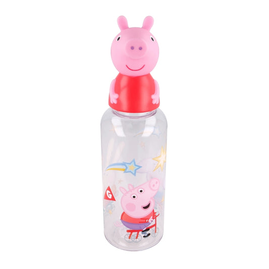 BOTELLA FIGURITA 3D 560 ML PEPPA PIG - Imagen 1