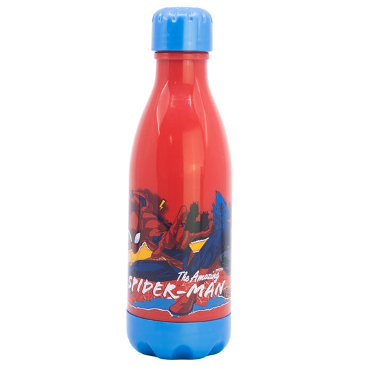 BOTELLA PP INFANTIL 560 ML SPIDERMAN MOVING TARGET - Imagen 1