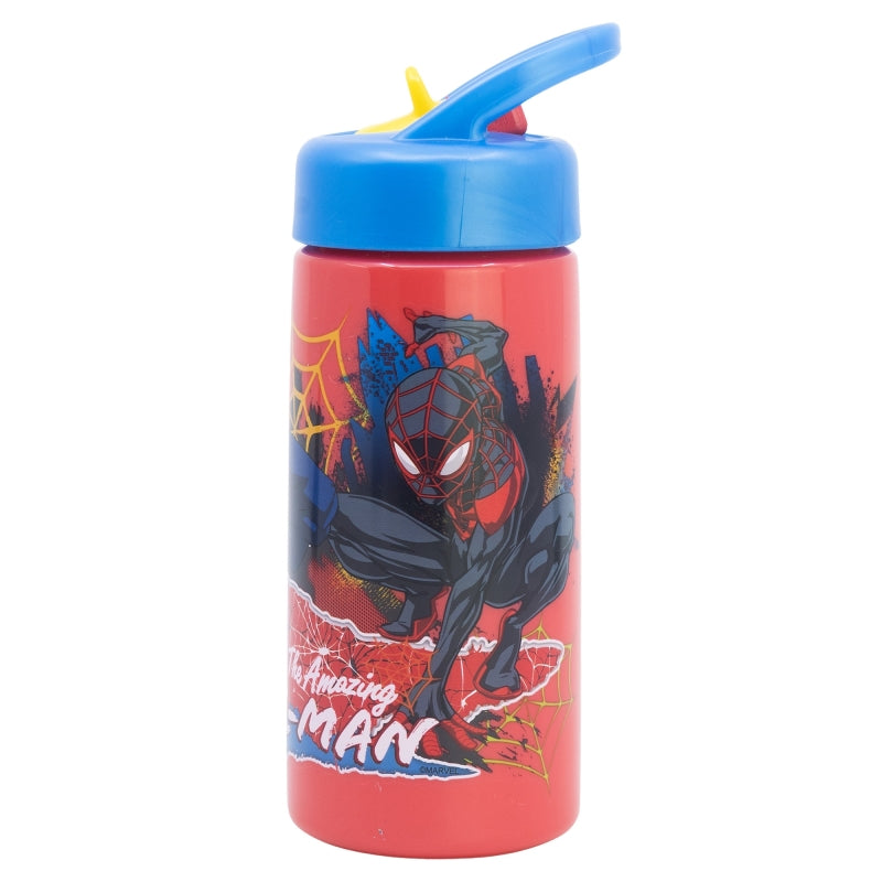 BOTELLA PP PLAYGROUND 410 ML SPIDERMAN