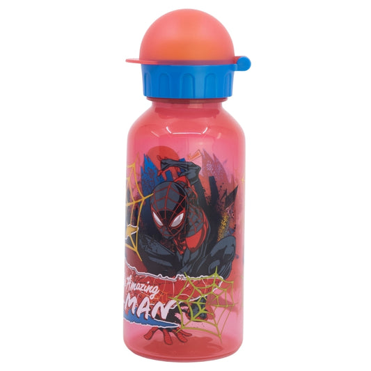 BOTELLA SCHOOL 370 ML SPIDERMAN MOVING TARGET - Imagen 1
