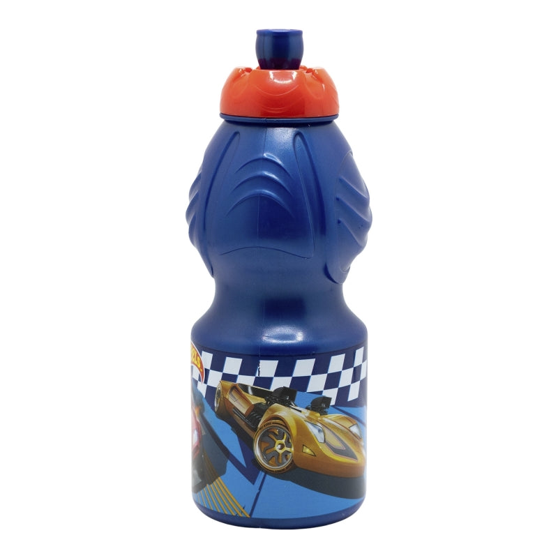 BOTELLA SPORT 400 ML HOTWHEELS BLUE FIRE - Imagen 1