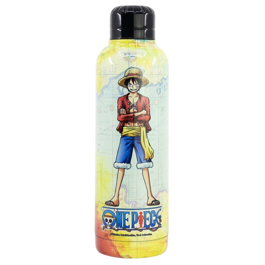 BOTELLA TERMO ACERO INOXIDABLE 515 ML ONE PIECE ANIME - Imagen 1