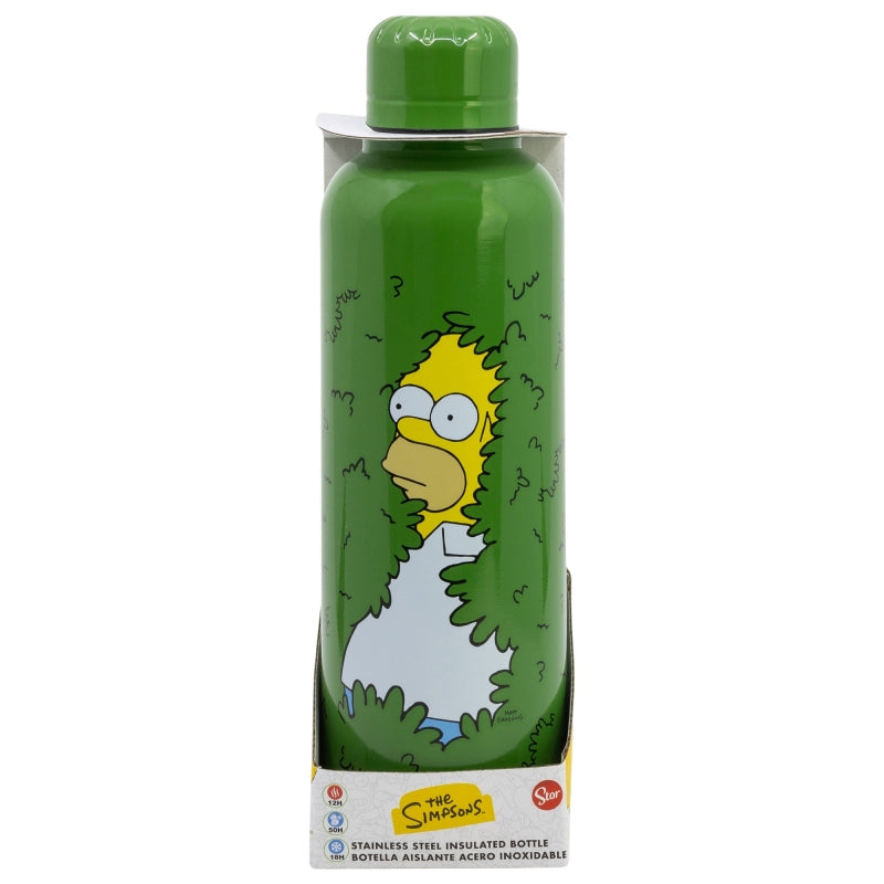 BOTELLA TERMO ACERO INOXIDABLE 515 ML SIMPSONS HOMER - Imagen 1