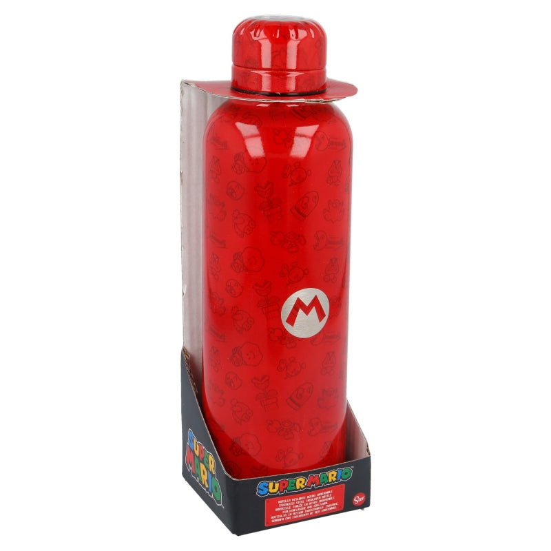 BOTELLA TERMO ACERO INOXIDABLE 515 ML SUPER MARIO - Imagen 1