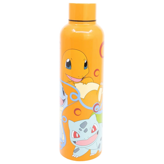 BOTELLA TERMO ACERO INOXIDABLE ANTIVUELCO 515 ML POKEMON TEAM READY - Imagen 1