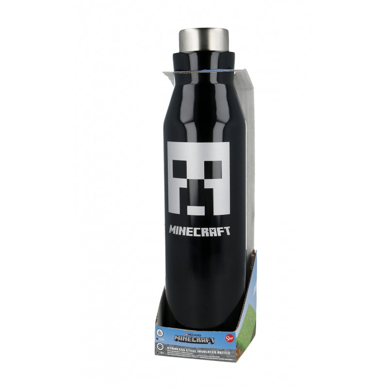 BOTELLA TERMO DIABOLO ACERO INOXIDABLE 580 ML MINECRAFT YOUNG ADULT - Imagen 1