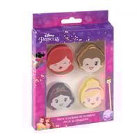 BLISTER GOMAS DE BORRAR x 4 PRINCESS