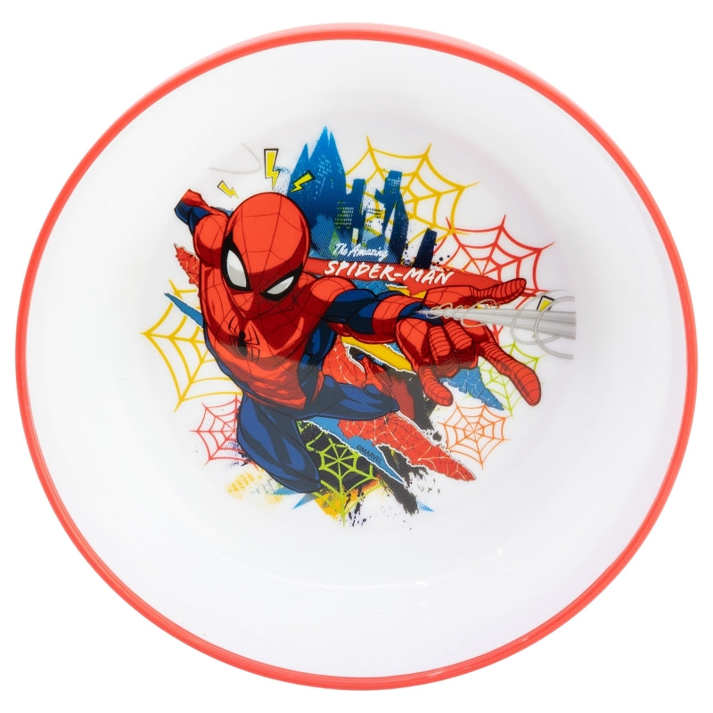 CUENCO ANTIDESLIZANTE PREMIUM BICOLOR SPIDERMAN MOVING TARGET - Imagen 1