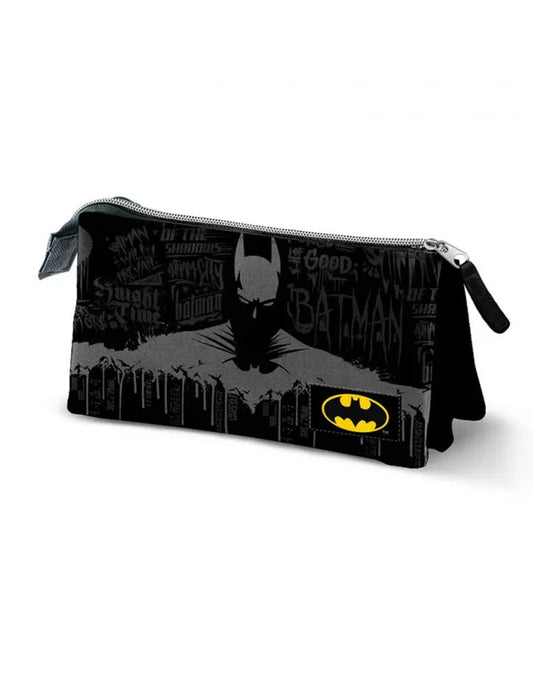 BATMAN ESTUCHE PORTATODO TRIPLE HS GOTHAN 24X11X5