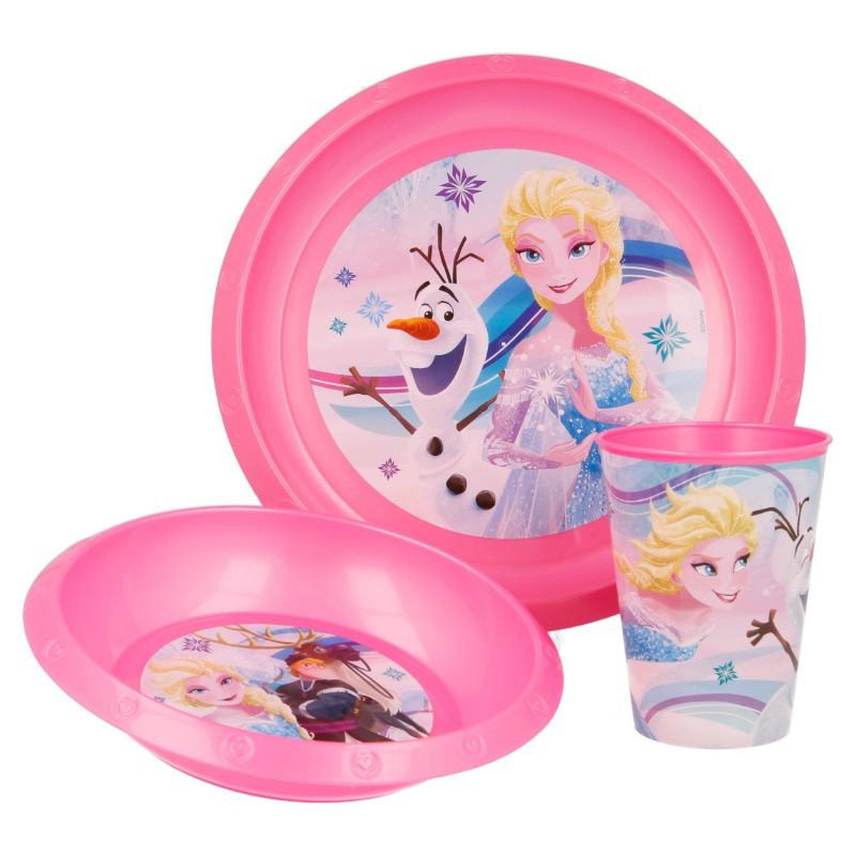 STOR SET EASY 3 PCS (PLATE, BOWL AND GLASS) PRINCES
