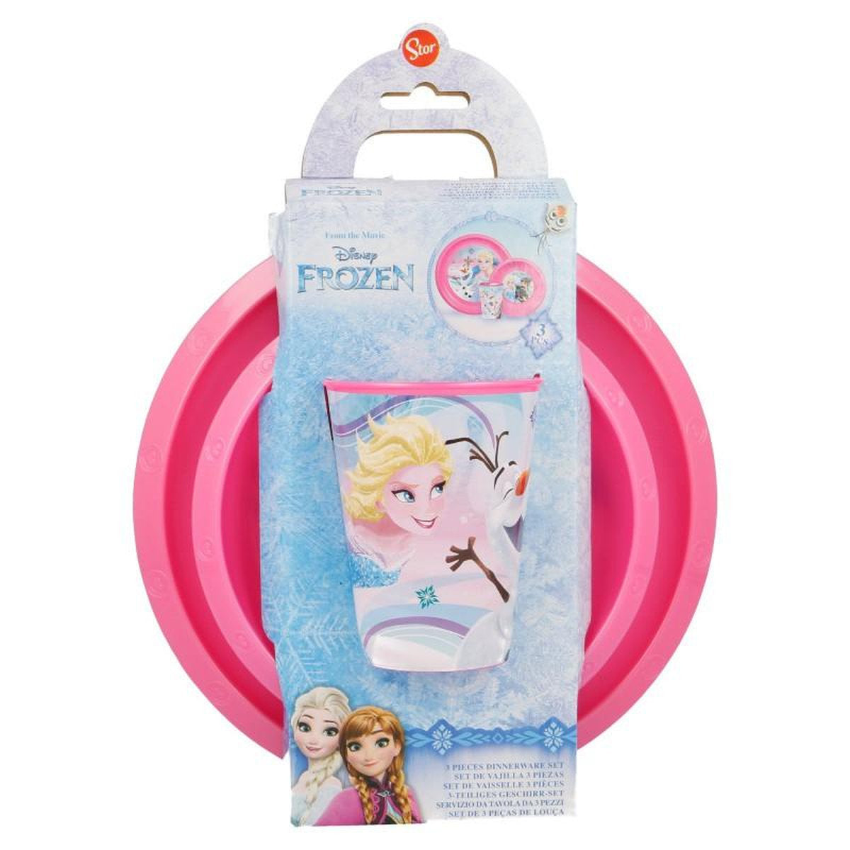 STOR SET EASY 3 PCS (PLATE, BOWL AND GLASS) PRINCES