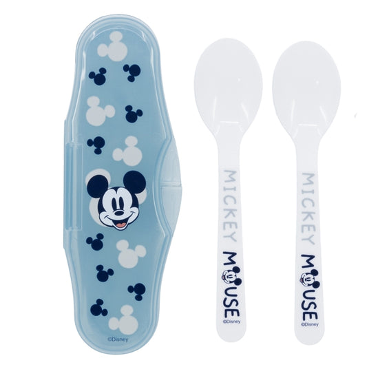 ESTUCHE TODDLER 2 CUCHARAS PP MICKEY MOUSE FULL OF SMILES - Imagen 1