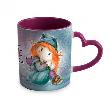 Earthenware mug in Forever Ninette Original gift box