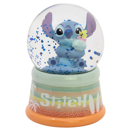 GLOBO DE NIEVE STITCH EN CAJA DE REGALO - Imagen 1