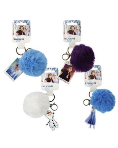 LLAVEROS POMPOM FROZEN 2