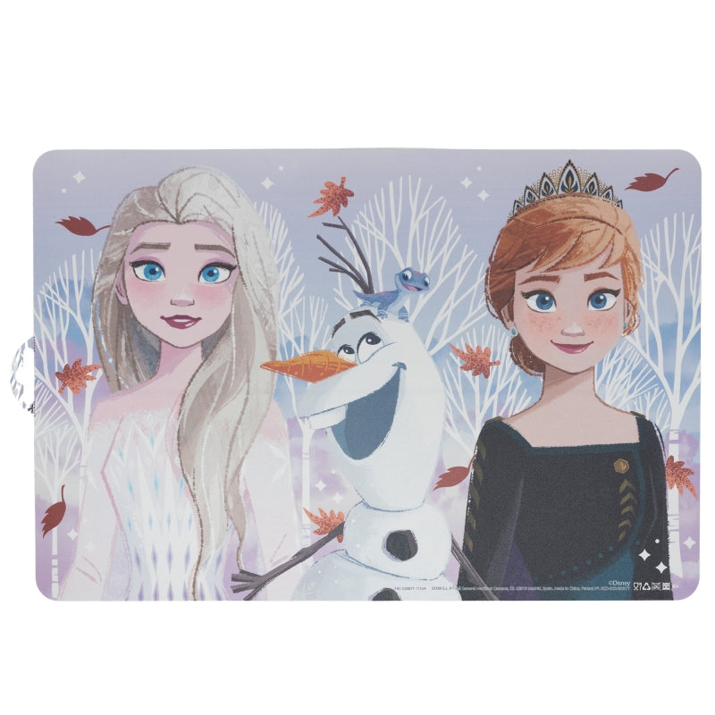 MANTEL INDIVIDUAL FROZEN AUTUM LEAVES - Imagen 1