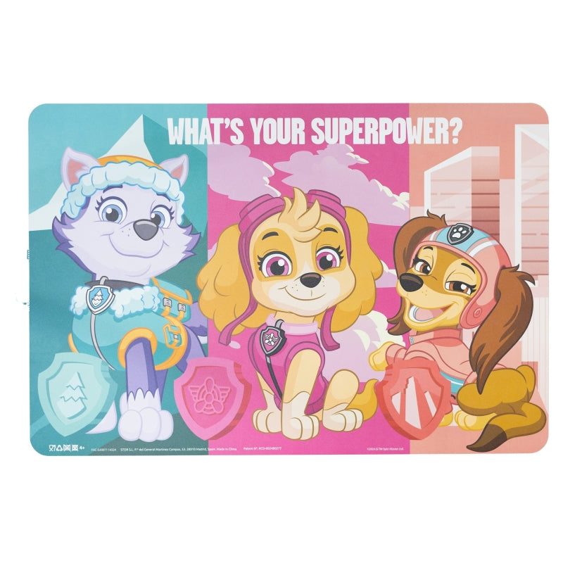 MANTEL INDIVIDUAL PAW PATROL GIRL SUPERPOWERS - Imagen 1