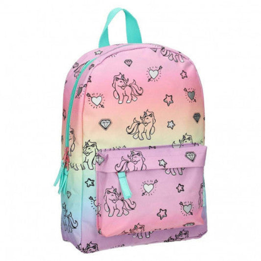 MOCHILA UNICORNIOS CASUAL MULTICOLOR