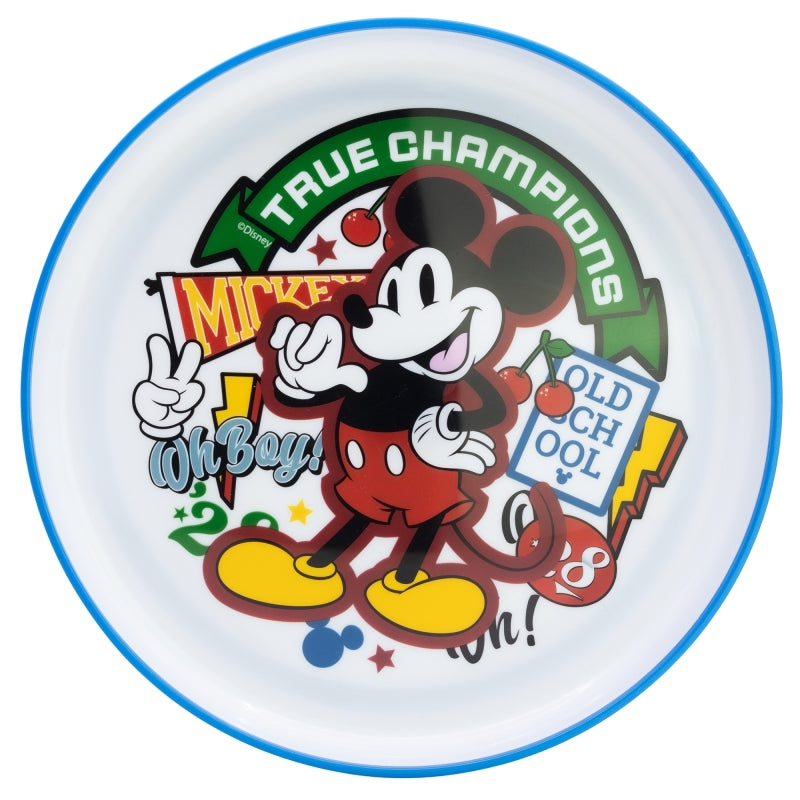 PLATO ANTIDESLIZANTE PREMIUM BICOLOR MICKEY TRUE CHAMPIONS - Imagen 1
