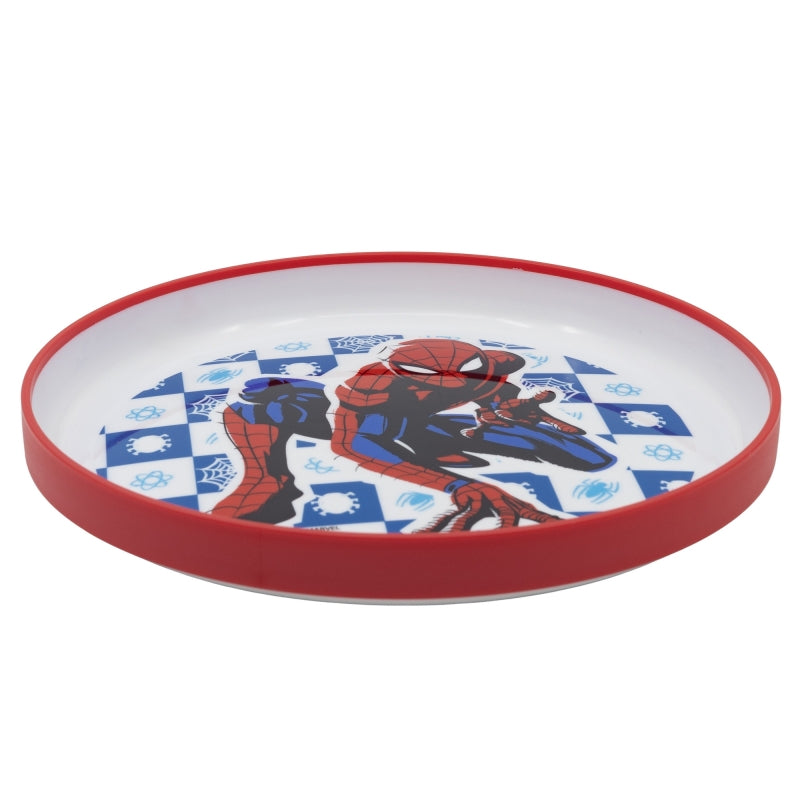 PLATO ANTIDESLIZANTE PREMIUM BICOLOR SPIDERMAN ARACHNID GRID - Imagen 2