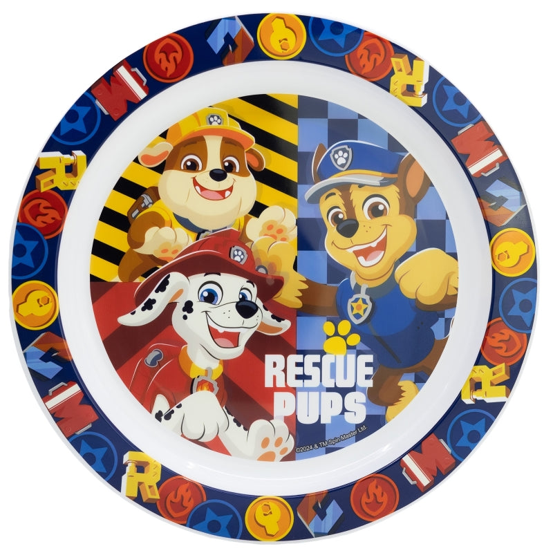 PLATO MICRO PAW PATROL BOY RESCUE PUPS - Imagen 1