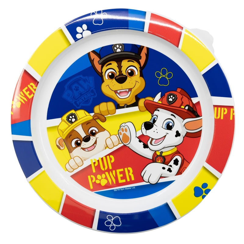 PLATO MICRO PAW PATROL PUP POWER - Imagen 1