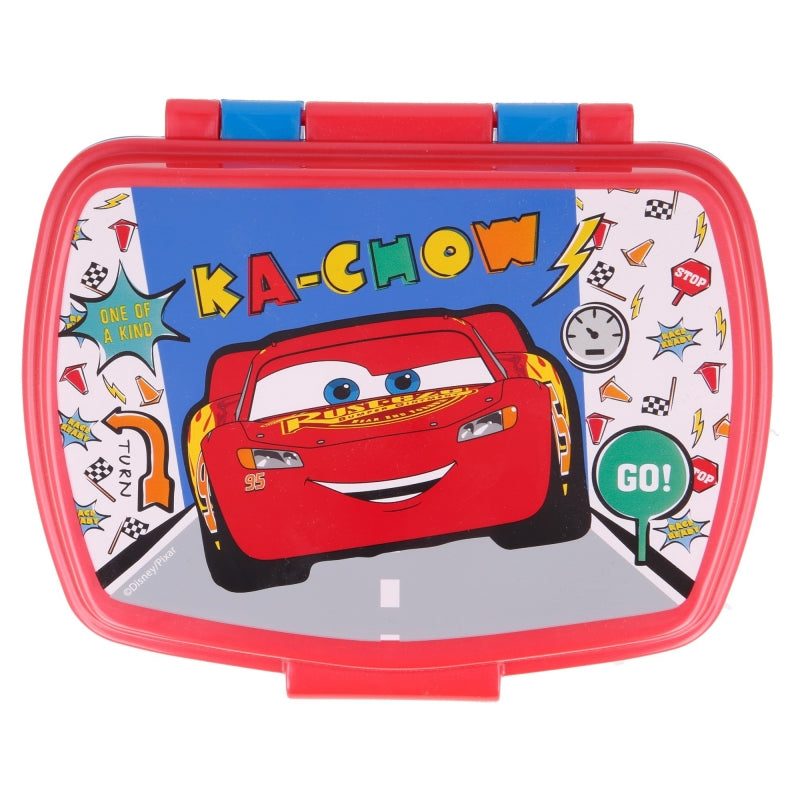 SANDWICHERA RECTANGULAR CARS LETS RACE - Imagen 2