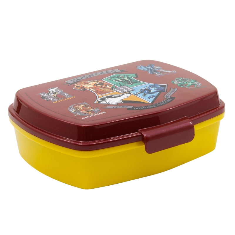 SANDWICHERA RECTANGULAR HARRY POTTER SCHOOL SHIELDS - Imagen 1