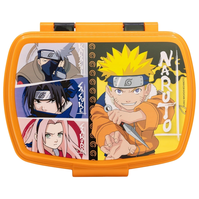 SANDWICHERA RECTANGULAR NARUTO - Imagen 1
