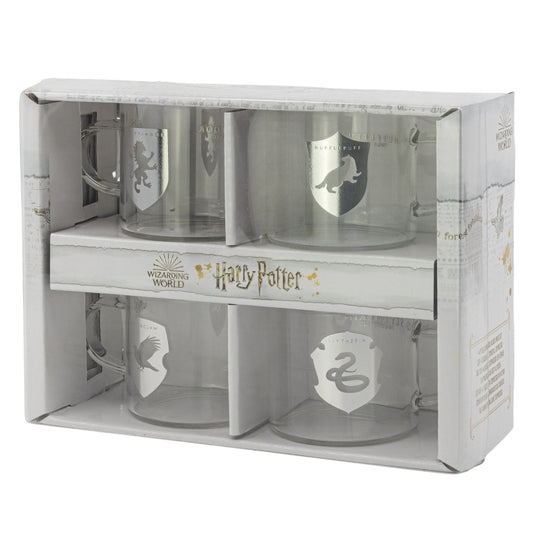 SET 4 TAZAS DE CRISTAL EXPRESSO 100 ML HARRY POTTER YOUNG ADULT - Imagen 1