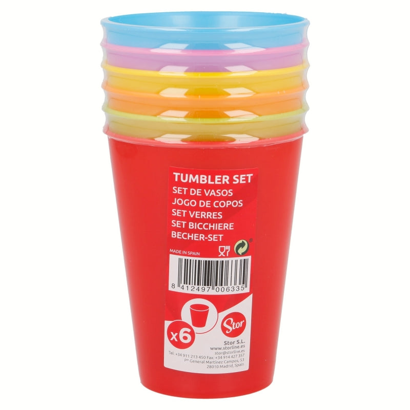 SET DE 6 VASOS PICNIC - Imagen 1
