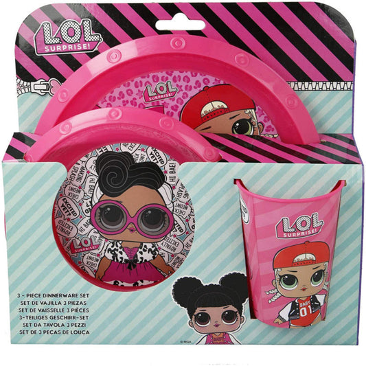 STOR SET EASY 3 PCS (PLATE, BOWL AND GLASS EASY 260